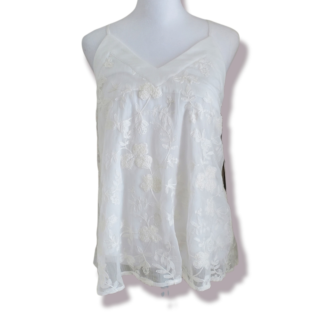 Embroidered Tank